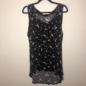 • FINAL DROP • black tank top